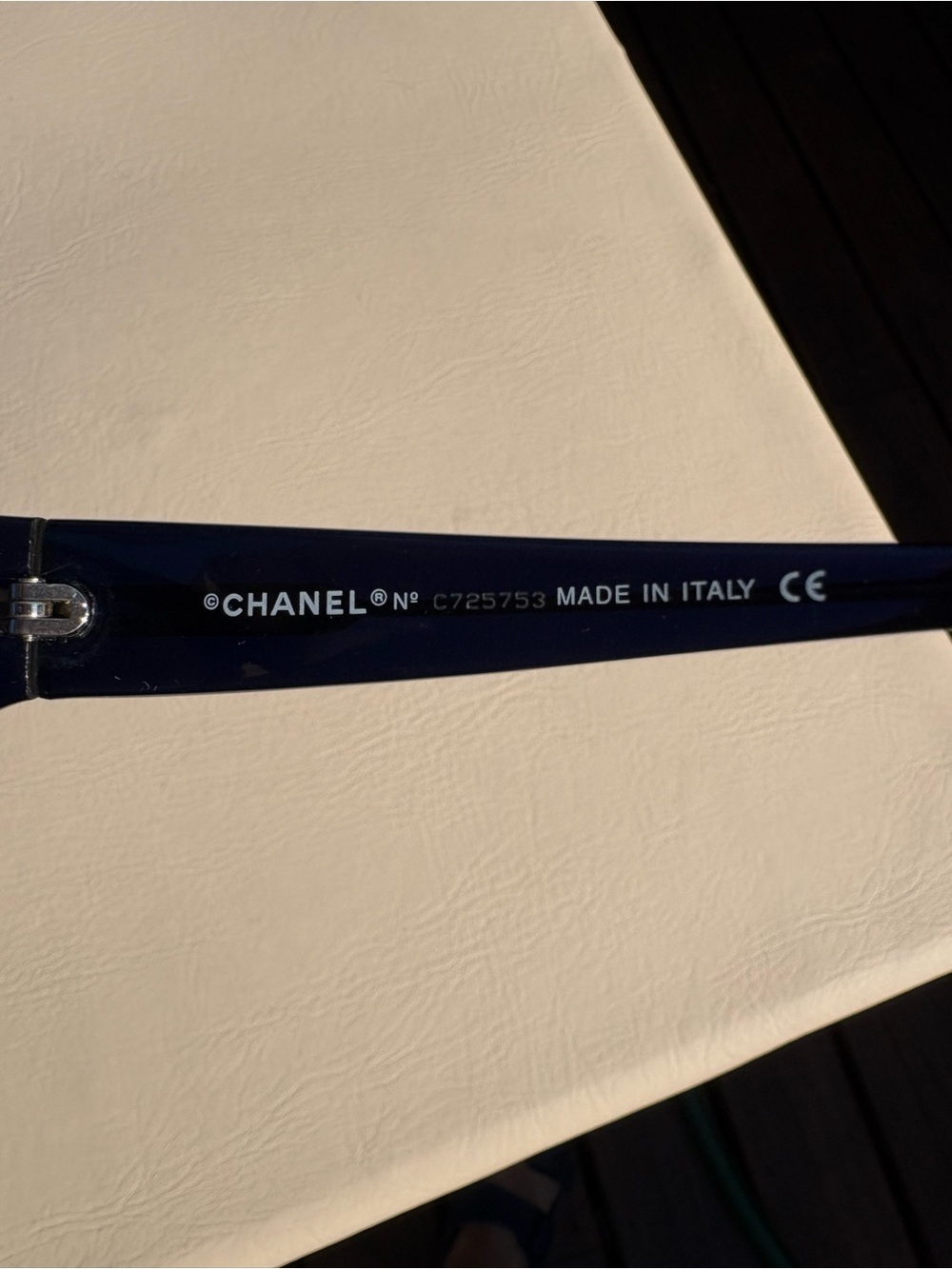 Vintage Chanel 5004 Black Women's Oval Sunglasses - Picture 5 of 7